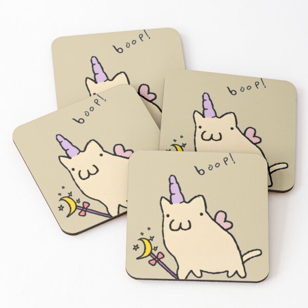 Item preview, Cute Unicorn Cat Magic Wand Boop designed and sold by AnreatLTD.