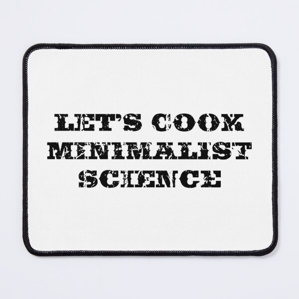 Item preview, Mens Lets Cook Minimalist Science Funny Gift designed and sold by ScienceCorner.