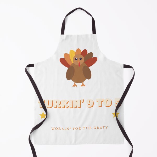 Item preview, Turkin' 9 to 5 - Funny Thanksgiving Design designed and sold by JongoMongo.