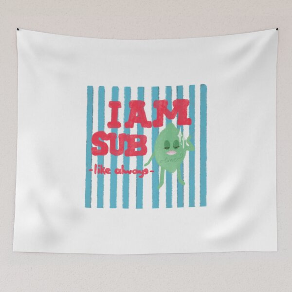 Item preview, I Am Sublime Like Always Lime Pun designed and sold by Bilgshine.