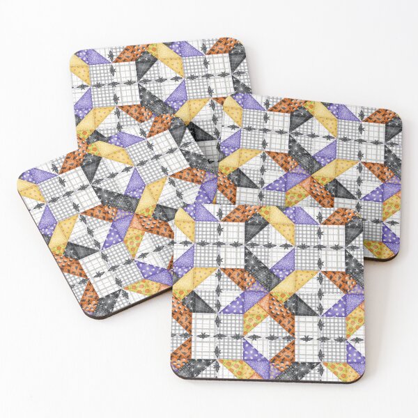 Item preview, Halloween Patchwork designed and sold by HB Loves Crafts.