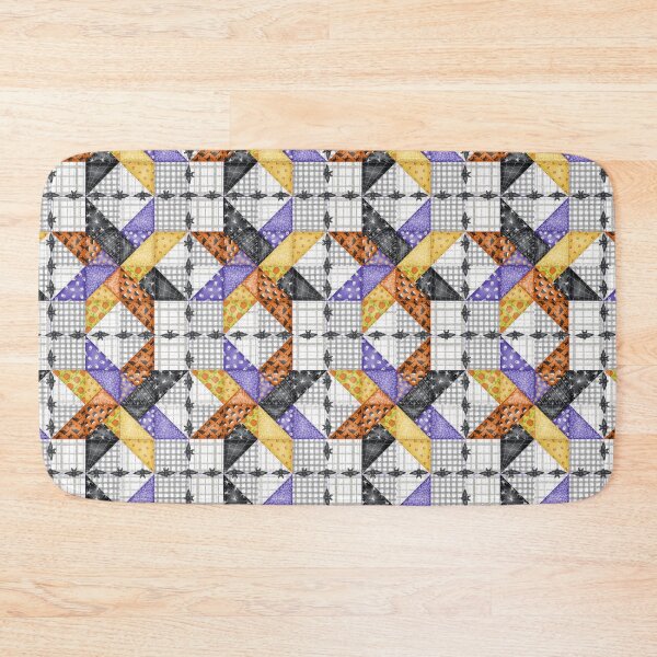 Item preview, Halloween Patchwork designed and sold by HB Loves Crafts.