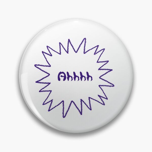 Item preview, Ahhh screams spiky typography quirky graphic designed and sold by juliagz.