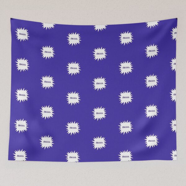 Item preview, Ahhh screams spiky typography quirky graphic designed and sold by juliagz.