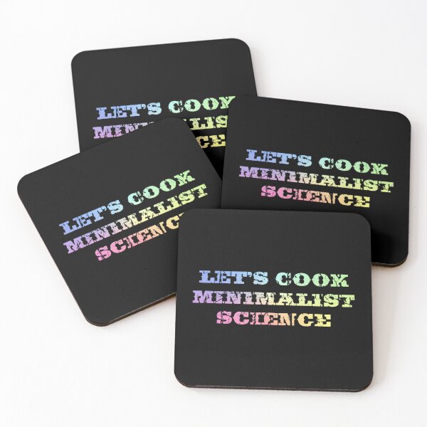 Item preview, Mens Lets Cook Minimalist Science Funny Gift designed and sold by ScienceCorner.