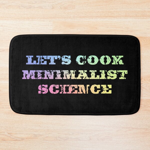 Item preview, Mens Lets Cook Minimalist Science Funny Gift designed and sold by ScienceCorner.
