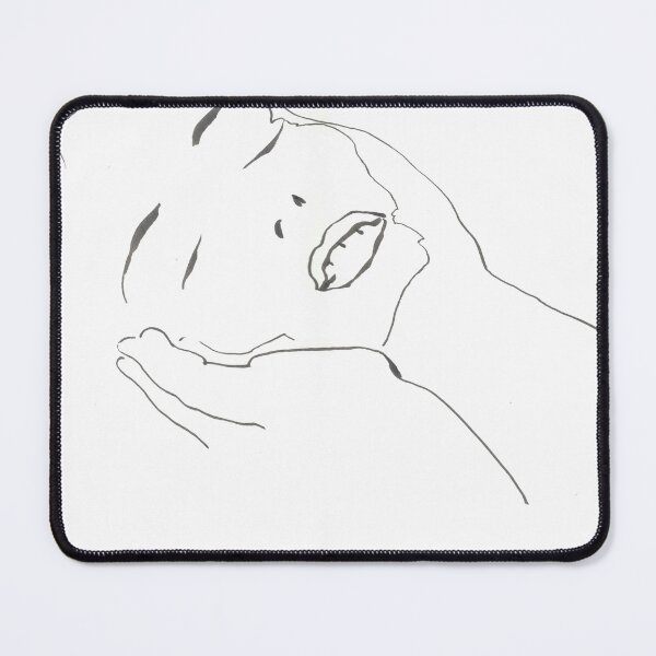 Item preview, Lost in the Music, Face Line Drawing designed and sold by essentialink.