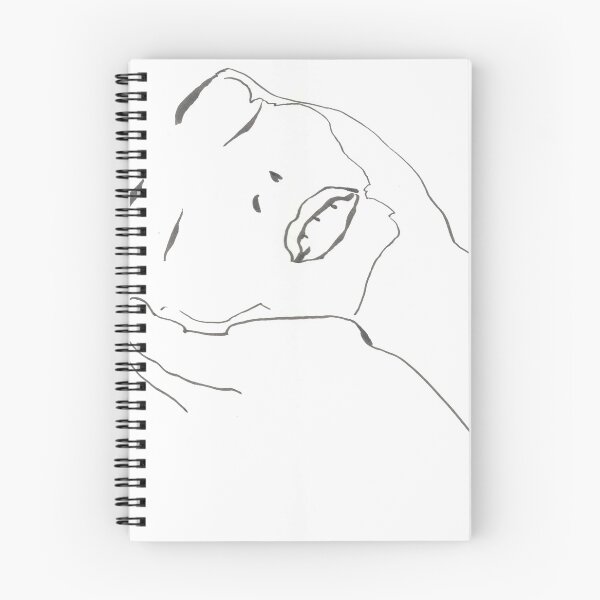 Item preview, Lost in the Music, Face Line Drawing designed and sold by essentialink.