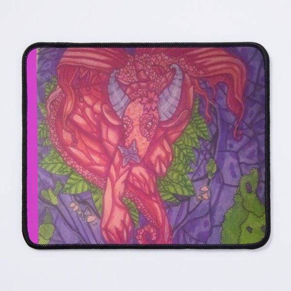 Item preview, Pink Floral Dragon designed and sold by kittysmedia.