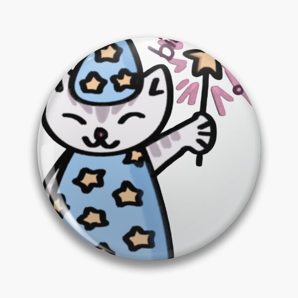 Item preview, Cute Magic Cat in Star Wizard Robe designed and sold by Bilgshine.