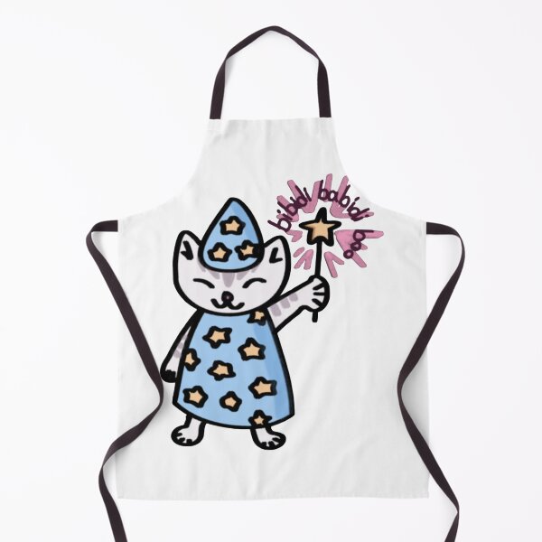 Item preview, Cute Magic Cat in Star Wizard Robe designed and sold by Bilgshine.