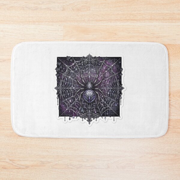 Item preview, Web of Shadows — Gothic Spider Halloween Sticker designed and sold by AbbasSaqib.