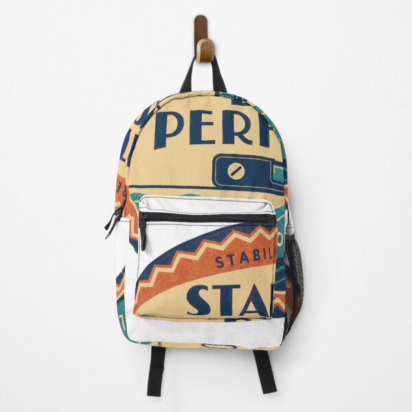 Item preview, Stability Beats Perfection Saltwater Reef Retro Label designed and sold by BoosterShop.