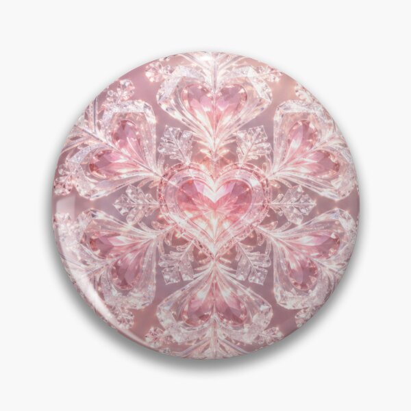 Item preview, Love Water Crystal – Blush Pink Frozen Crystal of Harmony designed and sold by Cris888.