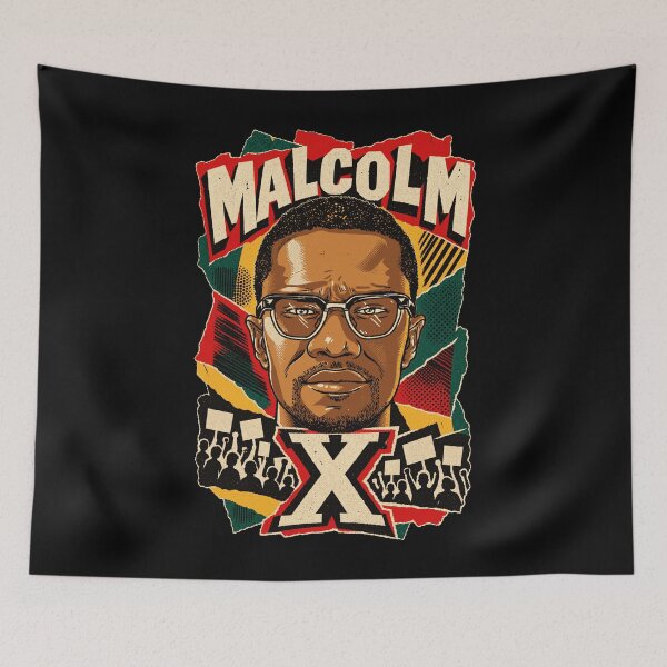 Item preview, Malcolm X designed and sold by tambustore.