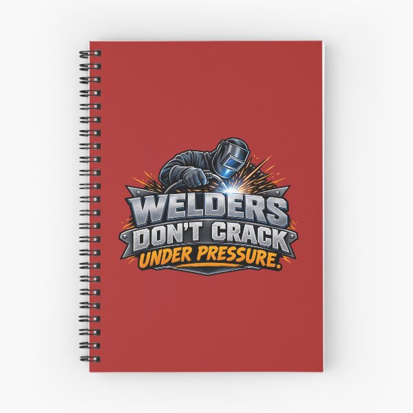 Item preview, Welders Don't Crack Under Pressure | Welder Gift for Welding Professionals designed and sold by DesignHouse07.