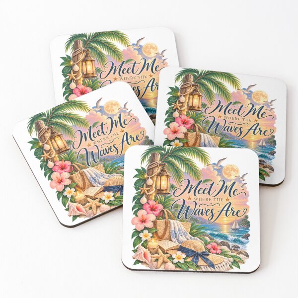 Item preview, Meet Me Where The Waves Are designed and sold by SoftlyElsewhere.