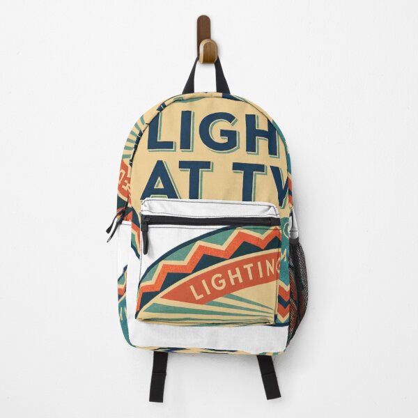 Item preview, Light On At Two O'Clock Seawater Reef Lighting Retro Label designed and sold by BoosterShop.