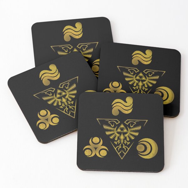 Item preview, Hyrule and its three goddesses designed and sold by samuzai.
