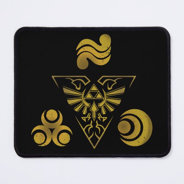 Item preview, Hyrule and its three goddesses designed and sold by samuzai.