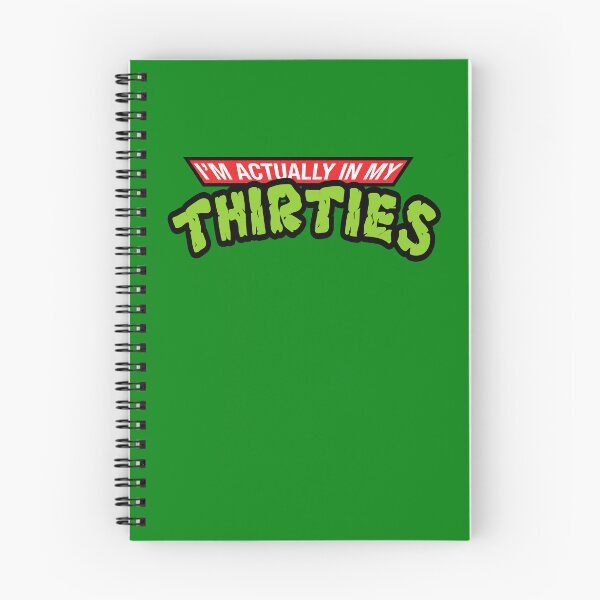Item preview, I'm Actually In My Thirties Retro Cartoon Parody 30th Birthday Graphic designed and sold by MathWare MathClips.