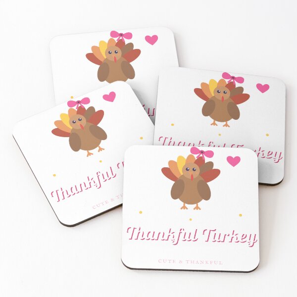 Item preview, Thankful Turkey - Cute Thanksgiving Design designed and sold by JongoMongo.