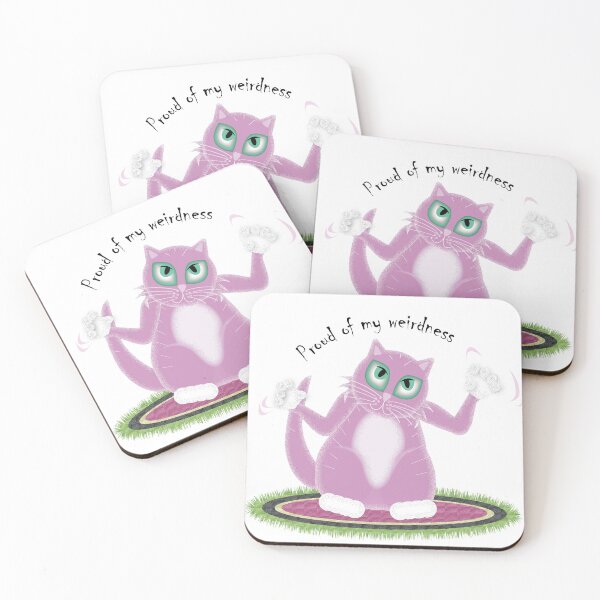 Item preview, Proud of my weirdness- Cat Art designed and sold by Qoyllur.