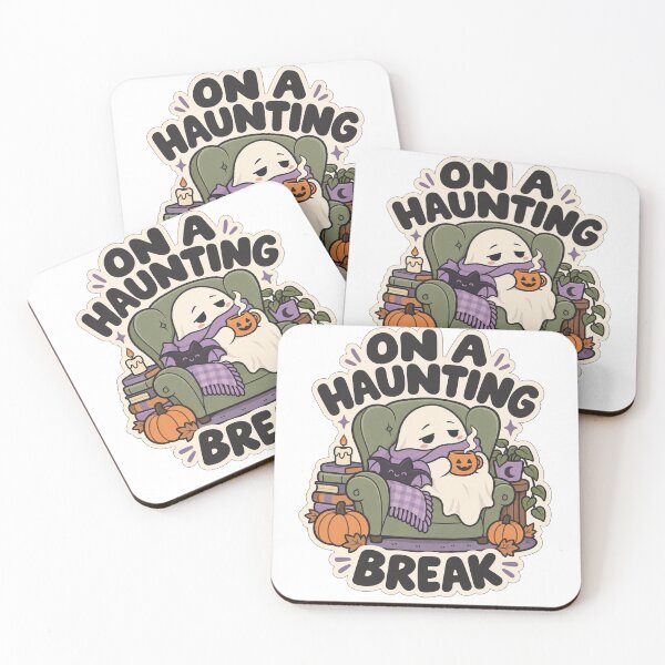 Item preview, On a Haunting Break - Cozy Ghost designed and sold by DrowsySidequest.