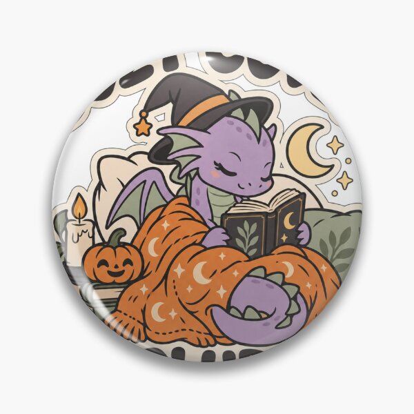 Item preview, Cozy Coven Club - Reading Dragon designed and sold by DrowsySidequest.