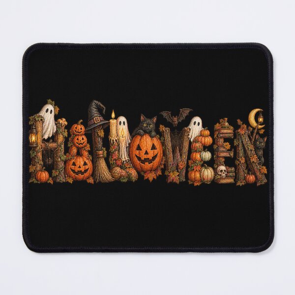 Item preview, Halloween – Vintage Hand-Painted Spooky Lettering designed and sold by Scarlett-Goods.