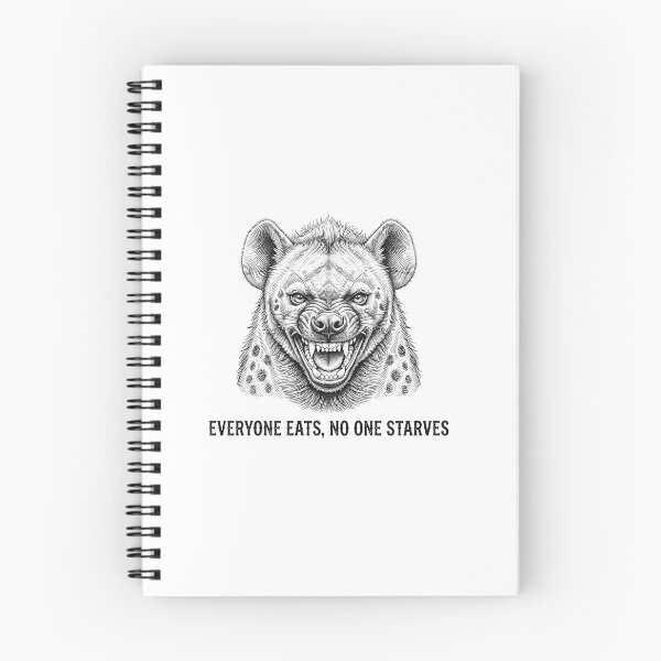 Item preview, Hyena Communal Wealth Socialist Political Graphic designed and sold by Owcomm.