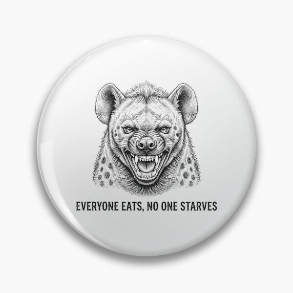 Item preview, Hyena Communal Wealth Socialist Political Graphic designed and sold by Owcomm.