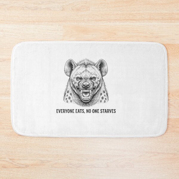 Item preview, Hyena Communal Wealth Socialist Political Graphic designed and sold by Owcomm.