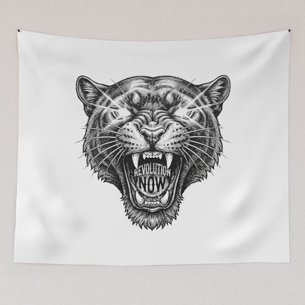 Item preview, Fierce Tiger Revolution Now Graphic designed and sold by Owcomm.