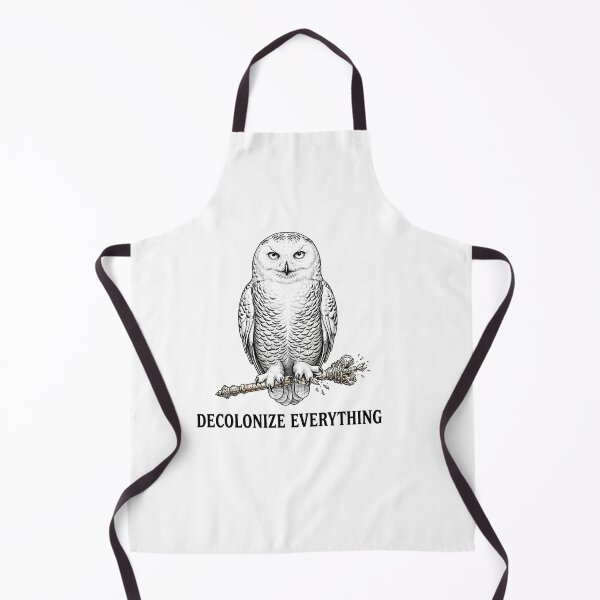 Item preview, Decolonize Everything Anti Capitalist Owl Breaking Scepter    designed and sold by Owcomm.