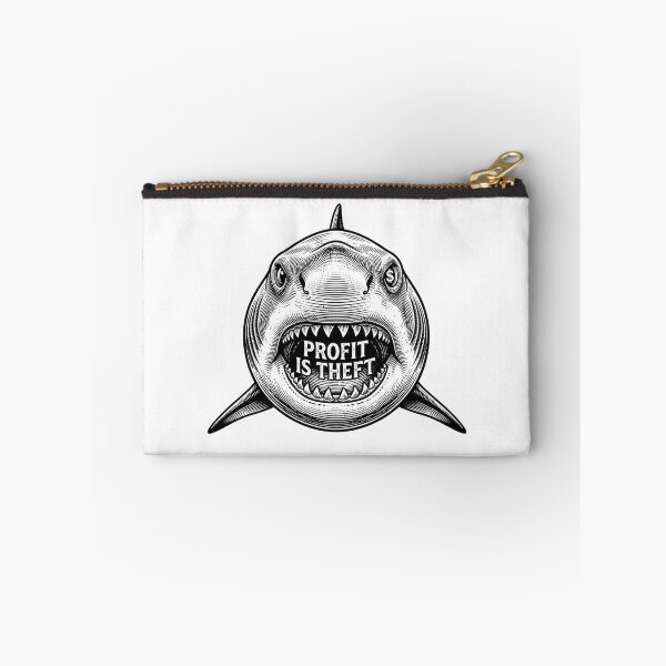 Item preview, Capitalism Is Theft Vintage Shark Graphic designed and sold by Owcomm.