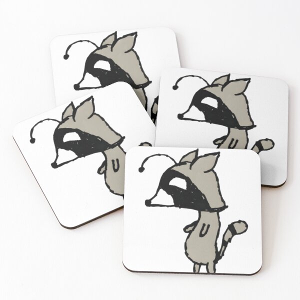 Item preview, Alien Raccoon Antenna Funny designed and sold by AnreatLTD.