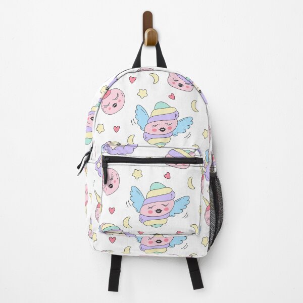Item preview, Cute sleepy marshmallow pattern – kawaii pastel sweet dreams designed and sold by Deepness2023.