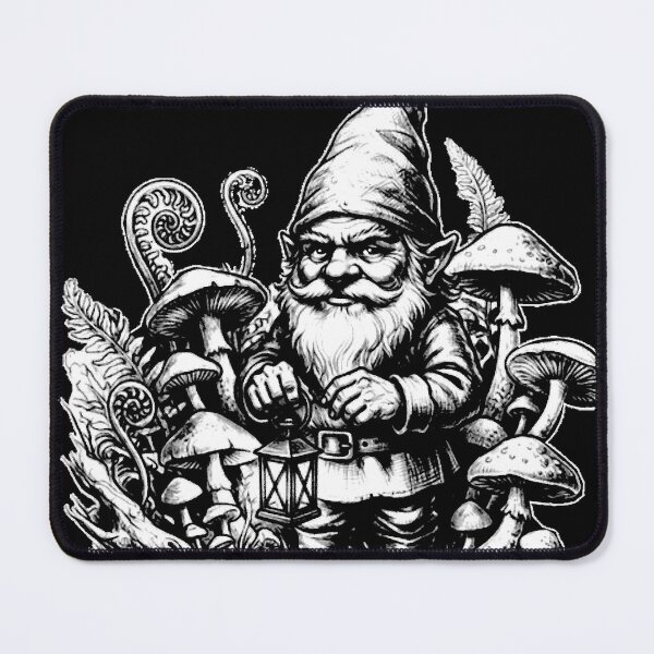 Item preview, Mushroom Gnome designed and sold by ViaARTfactory.