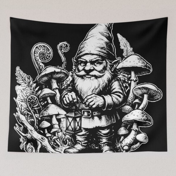 Item preview, Mushroom Gnome designed and sold by ViaARTfactory.
