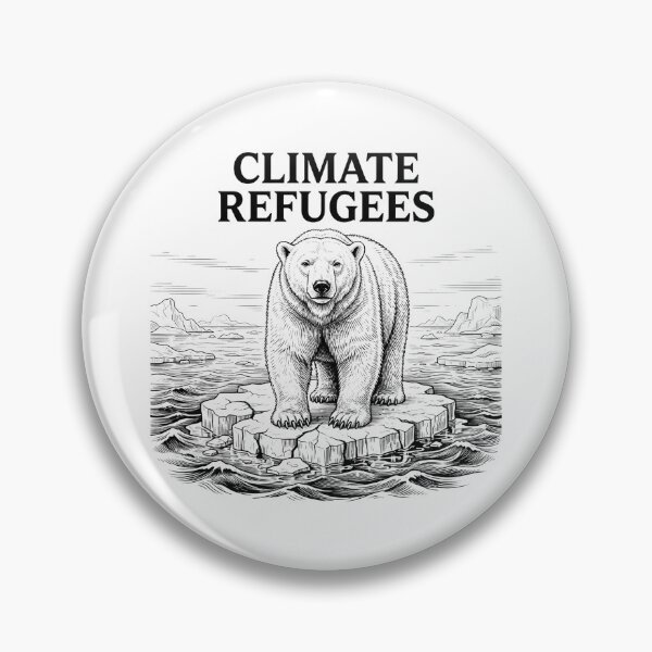 Item preview, Polar Bear On Melting Ice Climate Change designed and sold by Owcomm.