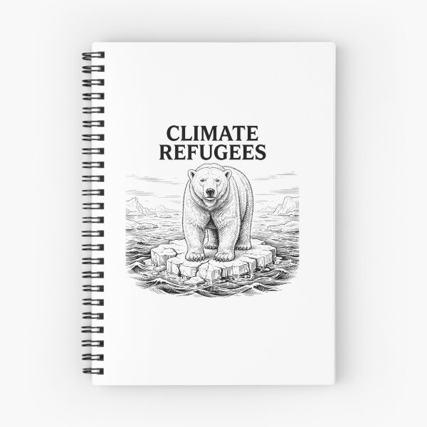 Item preview, Polar Bear On Melting Ice Climate Change designed and sold by Owcomm.