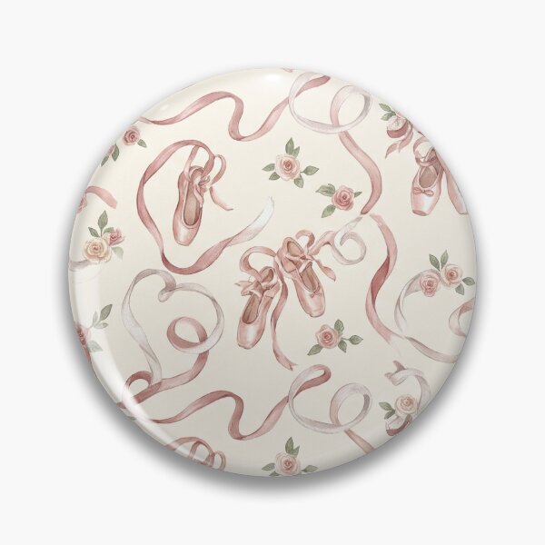 Item preview, Vintage Balletcore Pointe Shoes Satin Ribbons designed and sold by tropicaltee.