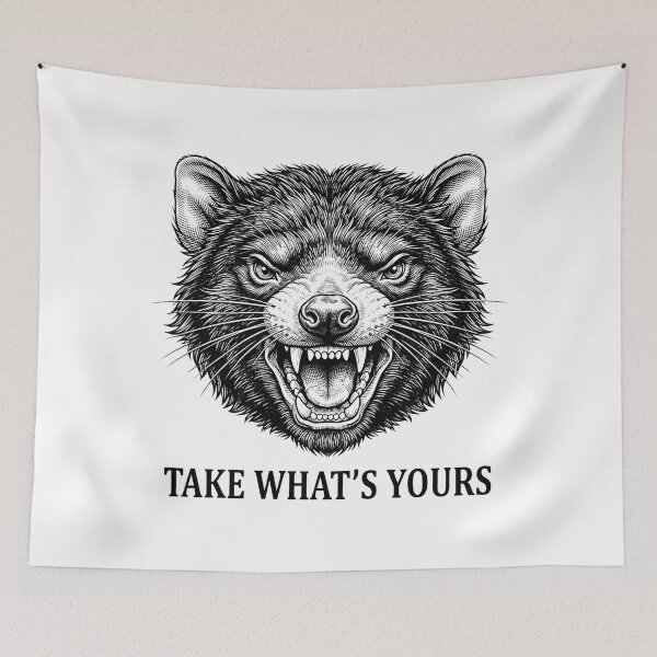 Item preview, Take What Is Yours Red Panda Animal Art    designed and sold by Owcomm.