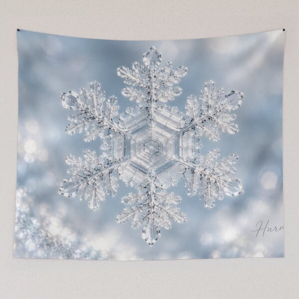 Item preview, Harmony Water Crystal – Elegant Frozen Crystal Art designed and sold by Cris888.