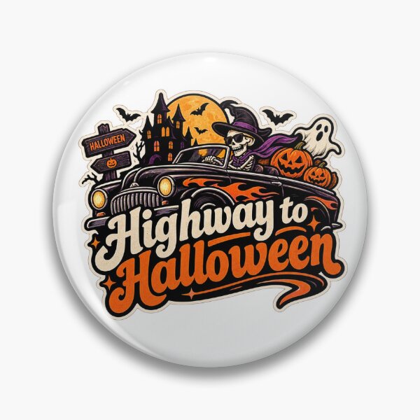 Item preview, Highway to Halloween designed and sold by GridiStudio.