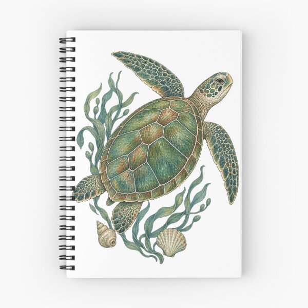 Item preview, Sea Turtle and Ocean Botanicals designed and sold by Nurple Art.