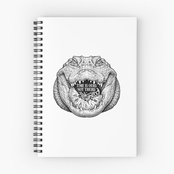 Item preview, Time Is Ours Not Theirs Vintage Alligator Quote designed and sold by Owcomm.