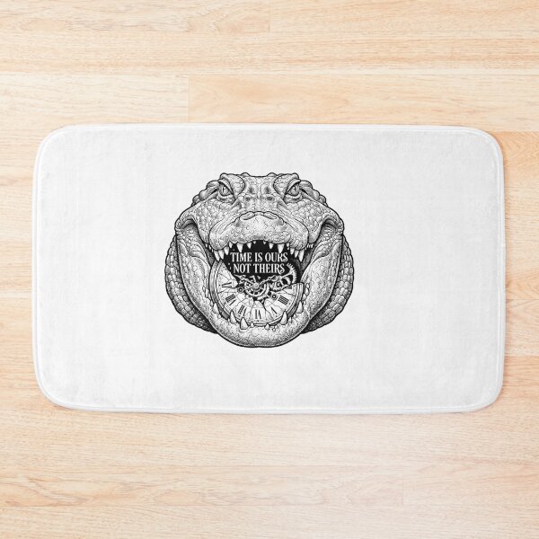 Item preview, Time Is Ours Not Theirs Vintage Alligator Quote designed and sold by Owcomm.
