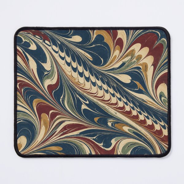 Item preview, Ink Current – Vintage Marbled Paper Laptop Sleeve designed and sold by astersgraphics.